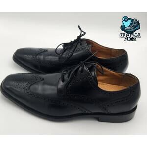 Cole Haan Men’s Grand Wingtip Oxford Shoes Black Size 11.5 M (Style C07680)